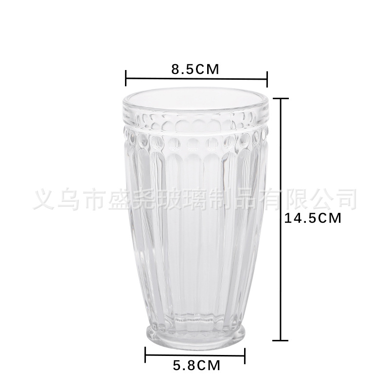 로마 칼럼 높은 입 컵