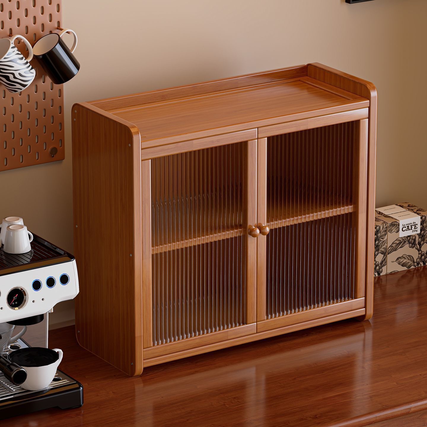 Cup Holder, Tabletop Storage Rack, Cup Storage Rack, Water Cup Dust-Proof Cabinet, Tea Cup Holder, Coffee Cup Display Rack Cabinet