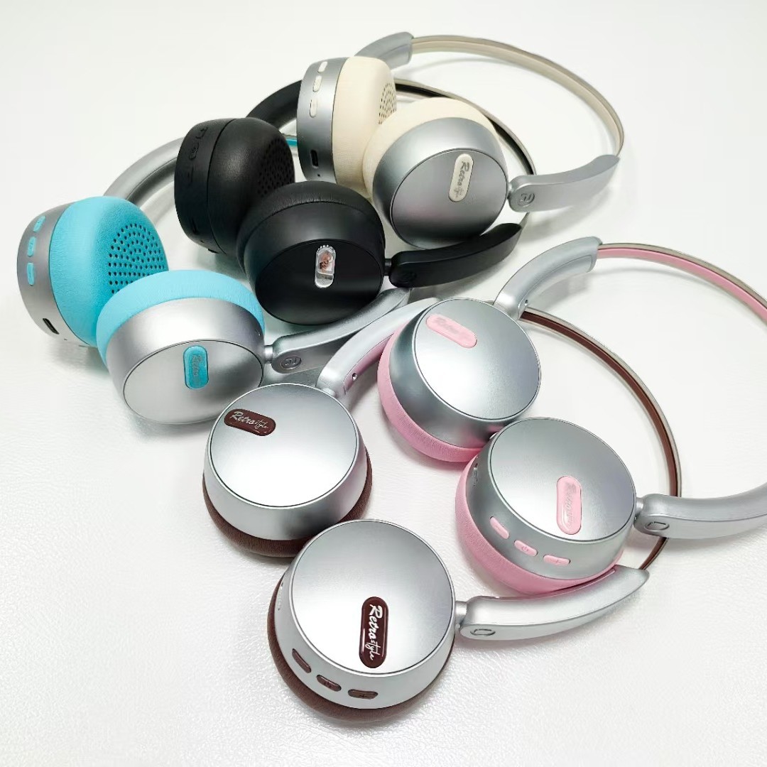 Retro transfronterizo nuevo ANC reducción de ruido AKZ68 auriculares inalámbricos Bluetooth larga duración fábrica de auriculares deportivos