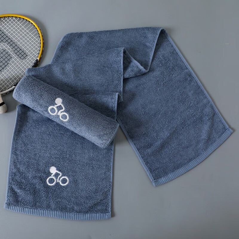 Mufan (mufan) sports towel bamboo fiber sweat absorbent gym men's and women's neck towel quick-drying men