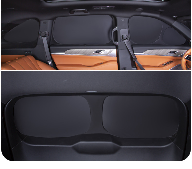 Baic Arcfox T1 Car Sunshade Magnetic Sun Protection and Heat Insulation Car Window Curtain Anti-Glare Sun Visor Car Privacy Panel