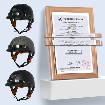 Standard Motorcycle Helmet Motorcycle Retro – Motosiklet kaskı (dəbilqə)