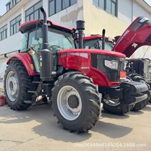 东方红LXM1504出口农用柴油四驱大桥旋耕地机械​跨境四轮拖拉机