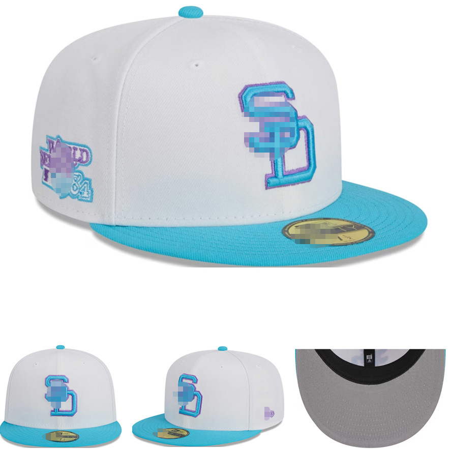 Sombrero de clase AA de alta calidad nueva gorra cerrada MLB gorra de béisbol para hombres y mujeres gorro bordado protector solar para exteriores