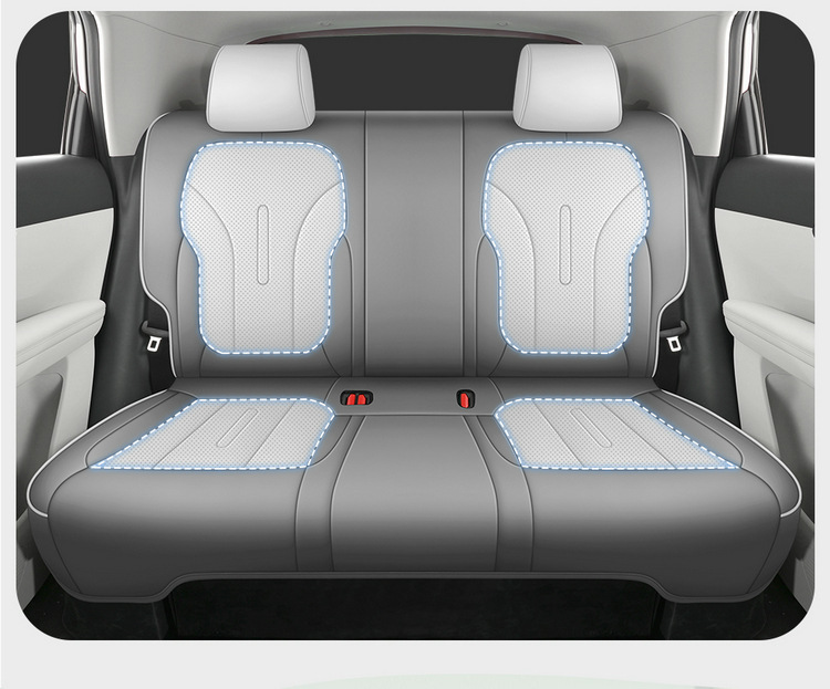 Suitable for Geely Xingyuan Special Car Seat Cover Cartoon Cute Fully Surrounded Four-Season Full Leather Breathable Car Cushion