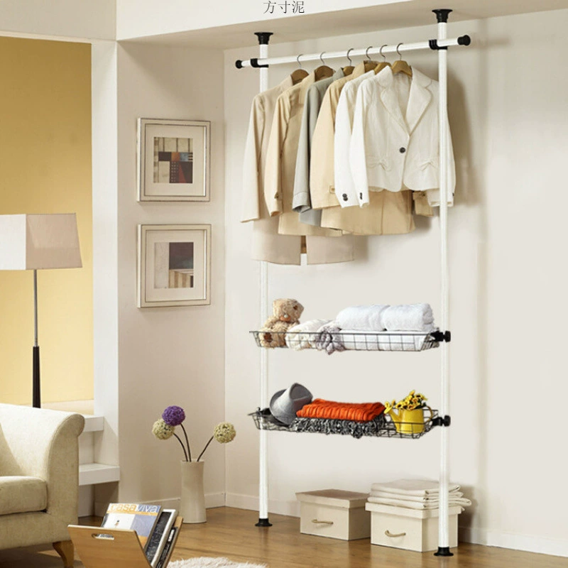 Top Tianli многофункциональная вешалка для пола DIY простой складной вешалка для спальни вешалка простой оптовый завод