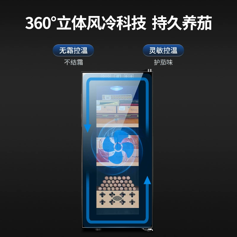 Пиджак сомнительная формулировка: Eggnters Cigar Cabinet с температурой 35°C, увлажнение, ветряная холодная встроенная двойная система охлаждения, снег pine алкогольный маленький шкаф для хранения сигар