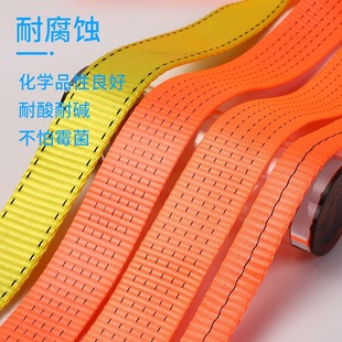 Ll Truck Binding Belt Cargo Brake Rope Trailer Rope Polyester Flat Belt Car Pull Rope Sealing Belt Thickened Resistance