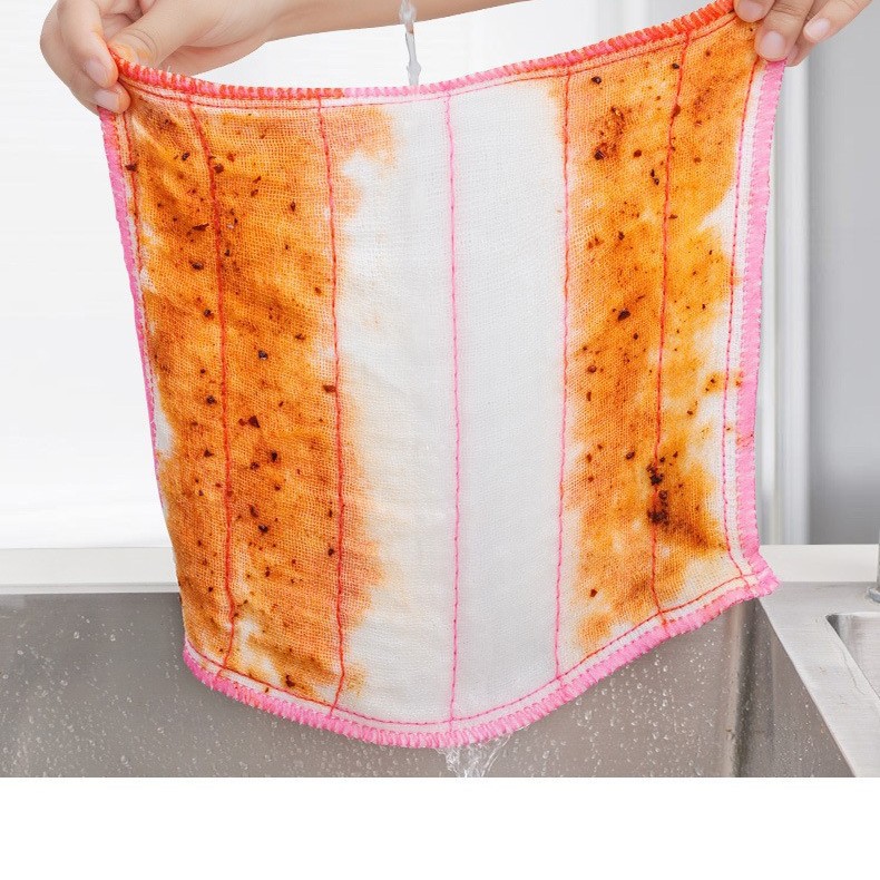 Toallas de algodón 5 capas 8 capas 10 capas 12 capas absorción de agua cocina especial tela limpia se puede procesar tela de algodón personalizada