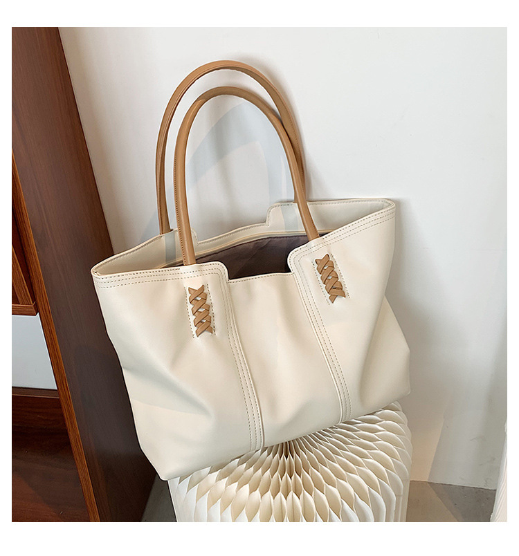 Wholesale Large Capacity Braided Rope Tote Bag Nihaojewelry display picture 5