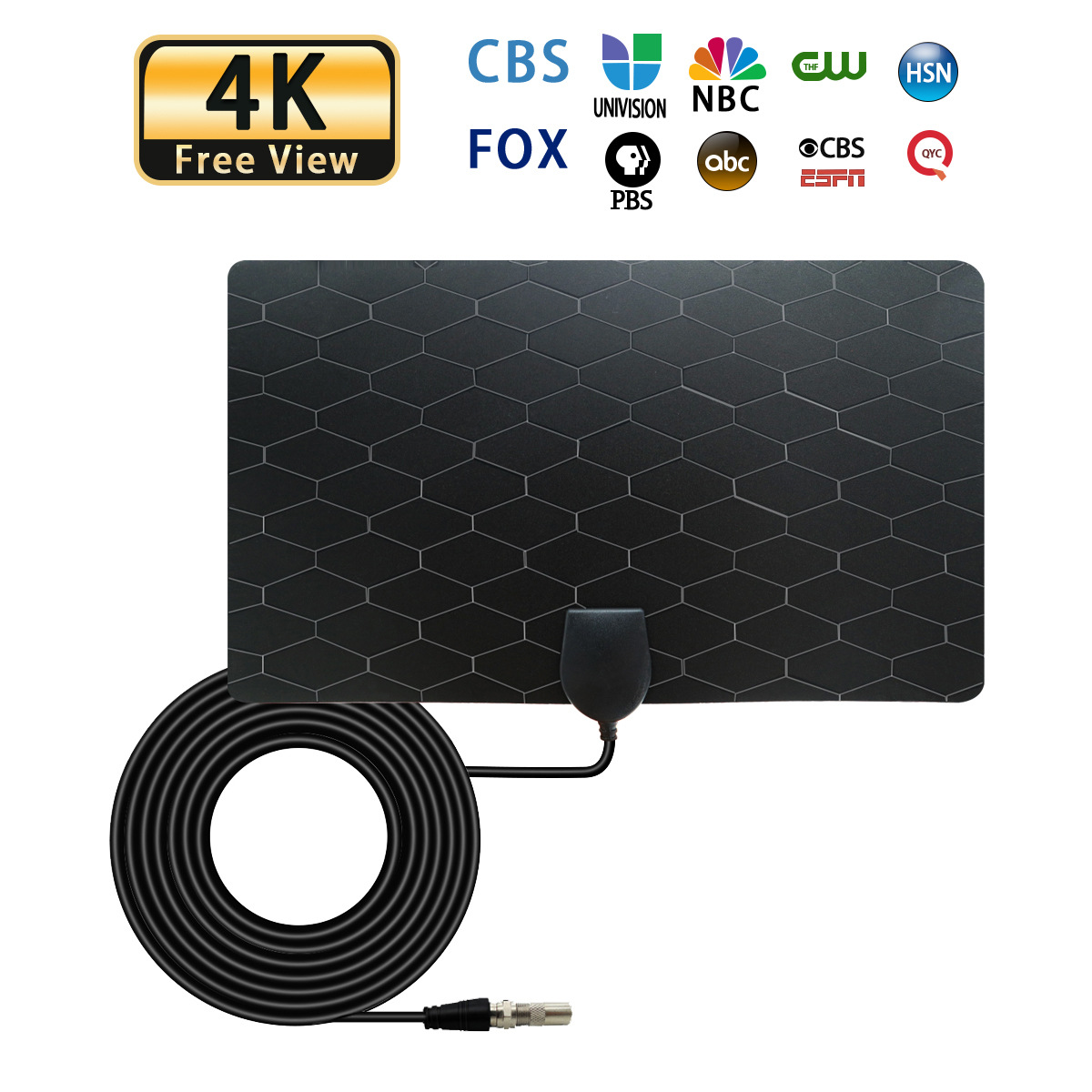 欧美新款ATSC DVB-T电视天线高清数字HDTV电视天线地面波天线