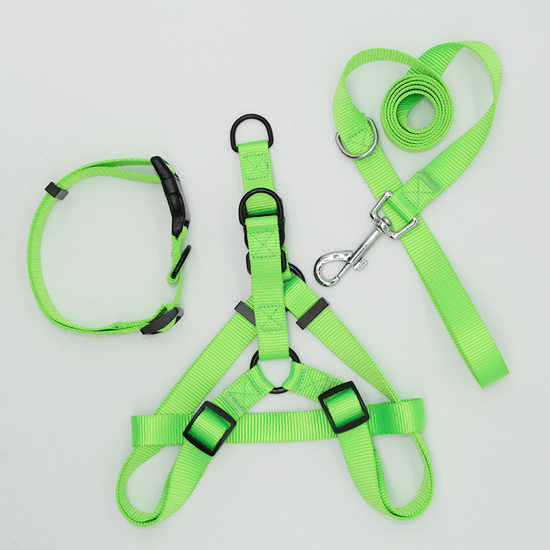 Correa de pecho para mascotas dedicada transfronteriza a prueba de explosiones perro grande transpirable reflexivo pecho trasero perro caminando cuerda fábrica al por mayor