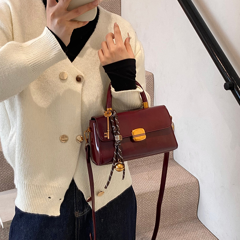 Mujeres transfronterizas moda al por mayor estilo estilo extranjero bolso de mano alta textura bolso de hombro nicho bolso pequeño