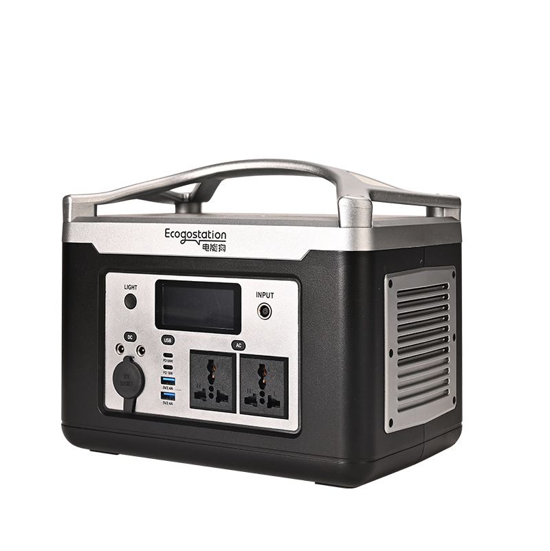 Spot transfronterizo europeo 700w energía al aire libre camping auto-conductor viaje de gran capacidad configuración de energía móvil lámpara de escritorio