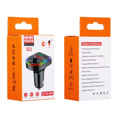 Car mp3: Mobile Phone Charger Fast Charging - s5-supports-u-disk