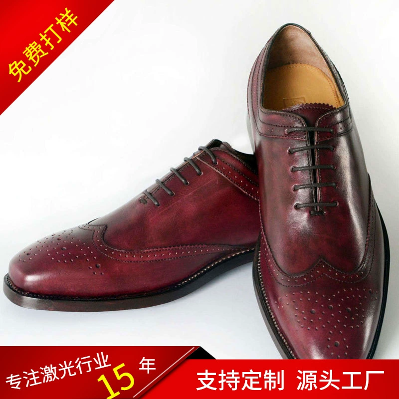 Лазерная резка кожаной ткани Обработка ремня ТПУ Пробивка Лазерная резка Материал обуви Штамповка обуви Полое Горящее отверстие