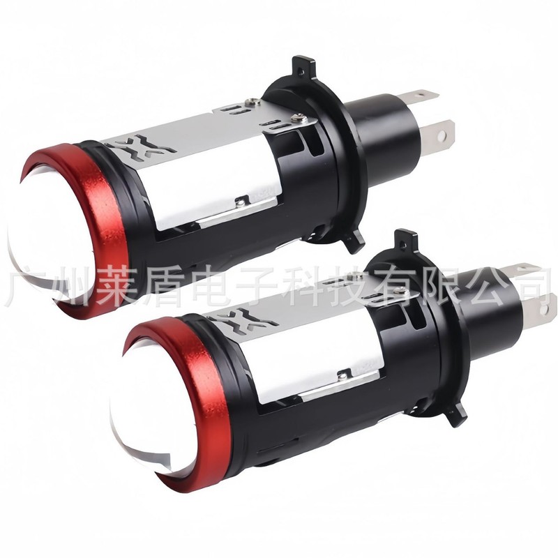 M01T には電磁弁 H4 レンズインライン LED ダブルカップ遠近一体型 h4 ダブルライトレーザー LED 車のヘッドライトが付属しています|undefined