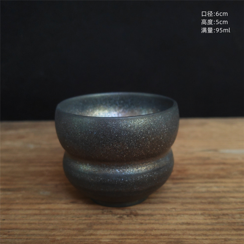 401-E 금박 원형컵 95ml