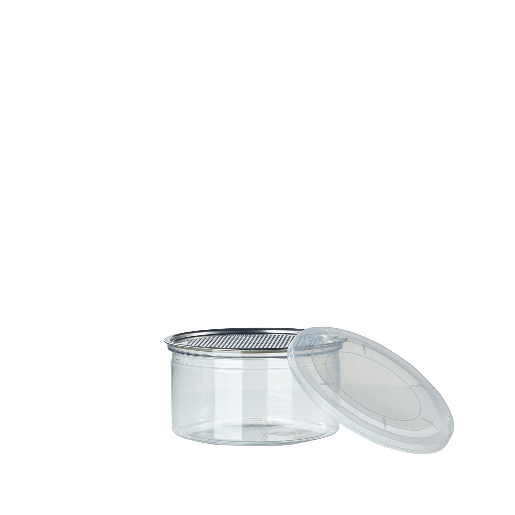 En stock latas de tapa de tornillo al por mayor botella de plástico de boca ancha latas de botella de PET semillas de melón nueces latas de comida selladas image 7