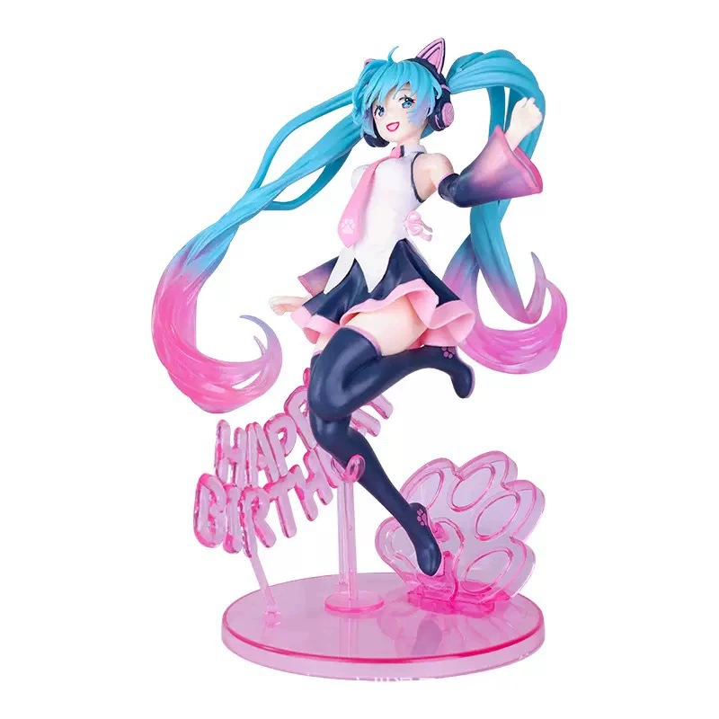 Фигурка Hatsune Miku коллекционная, многообразие стилей, прибл. 10–25 см