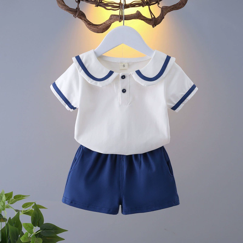 Юни girls' College Wind Set Summer Short JK униформа клетчатая юбка новая детская средняя школа pleated