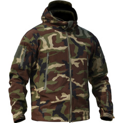 戸外豹サメ皮軟殻突撃服tad格闘服戸外軍ファン戦術対外貿易保温防風防雨