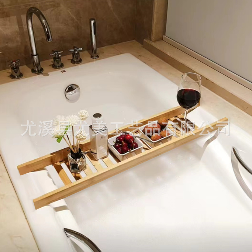 Estante de baño multifuncional Estante de baño de madera Estante de almacenamiento de baño Estante de decoración de baño de familia