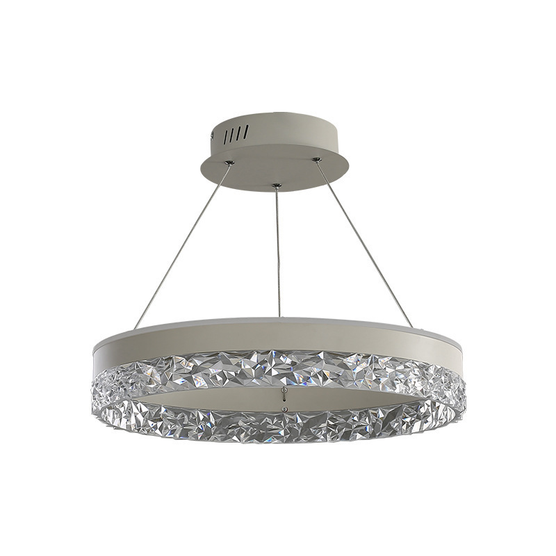 Lámpara de sala de estar led de lujo ligera moderna y sencilla, lámpara de restaurante de personalidad creativa, dormitorio principal para el hogar, lámpara Zhongshan