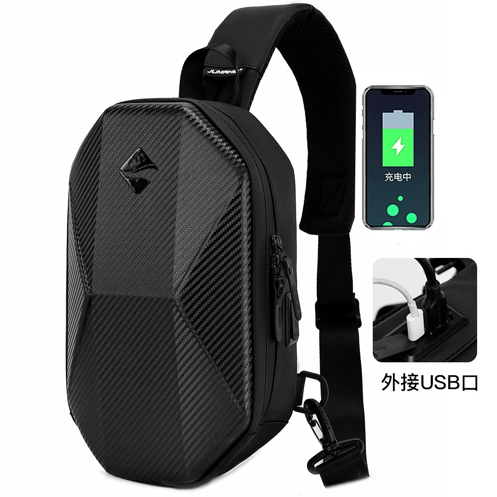 Высокое качество новый мужская сумка на груди с твердой оболочкой мужская сумка диагональная сумка большая емкость повседневная дорожная сумка приливная сумка завод оптом