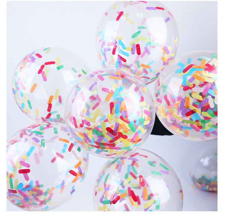 Transparent Emulsion Party Balloon display picture 1