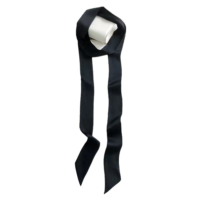 Pajarita encaje de mujer nuevo estilo coreano estilo británico preppy estilo Polka Dot color sólido gasa cinta golpeando a mano arco de moda