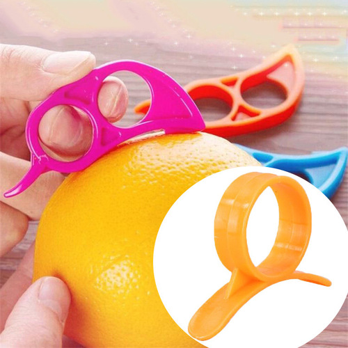 Snail Ring Orange Peeler Creative Orange Peeler Citrus Peel Tool for Grapefruit, Tangerine, Pomelo, and Pomegranate, Orange and Pomelo Magic Tool