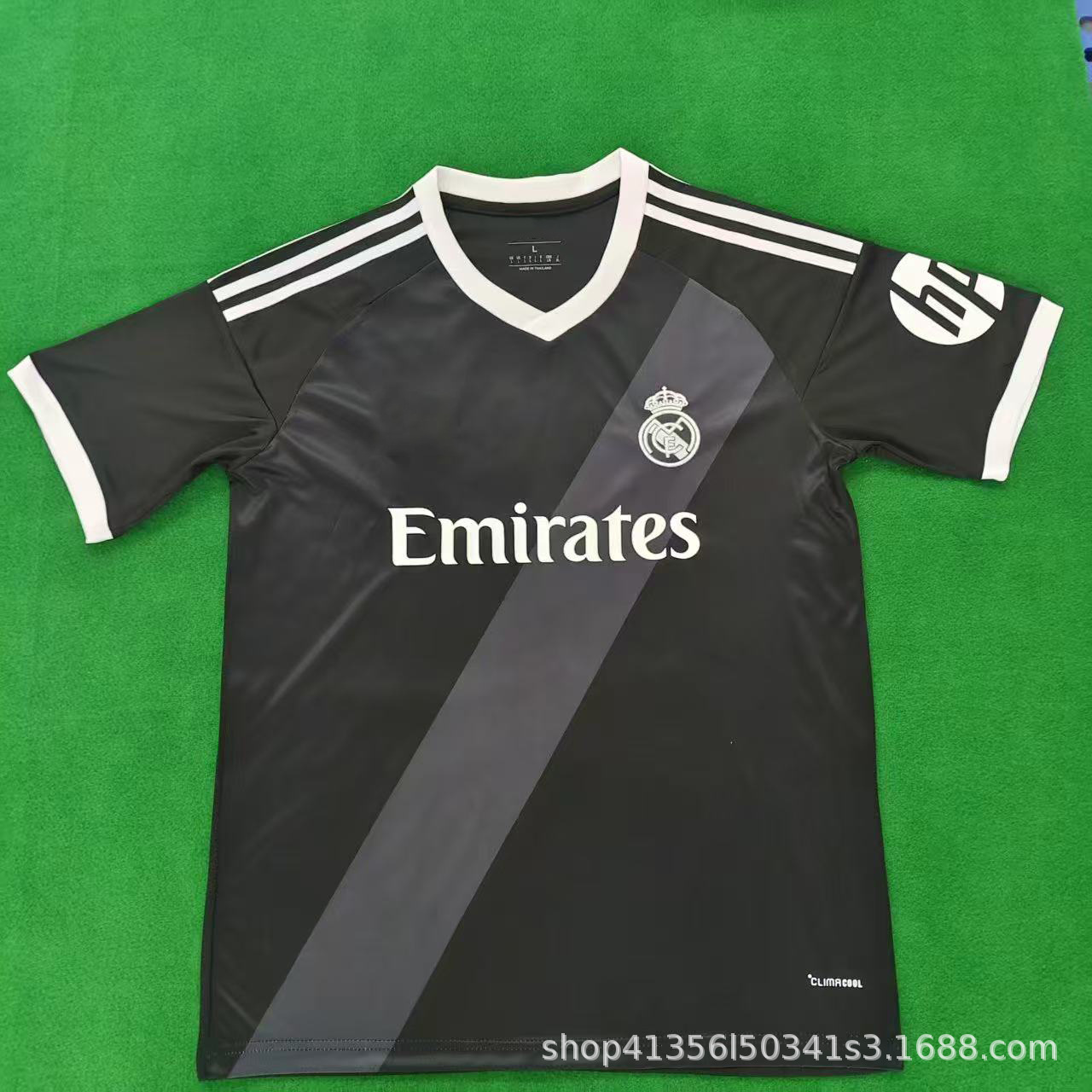 Camiseta de Fútbol Edición Aficionados de Poliéster Manga Corta para Deportes