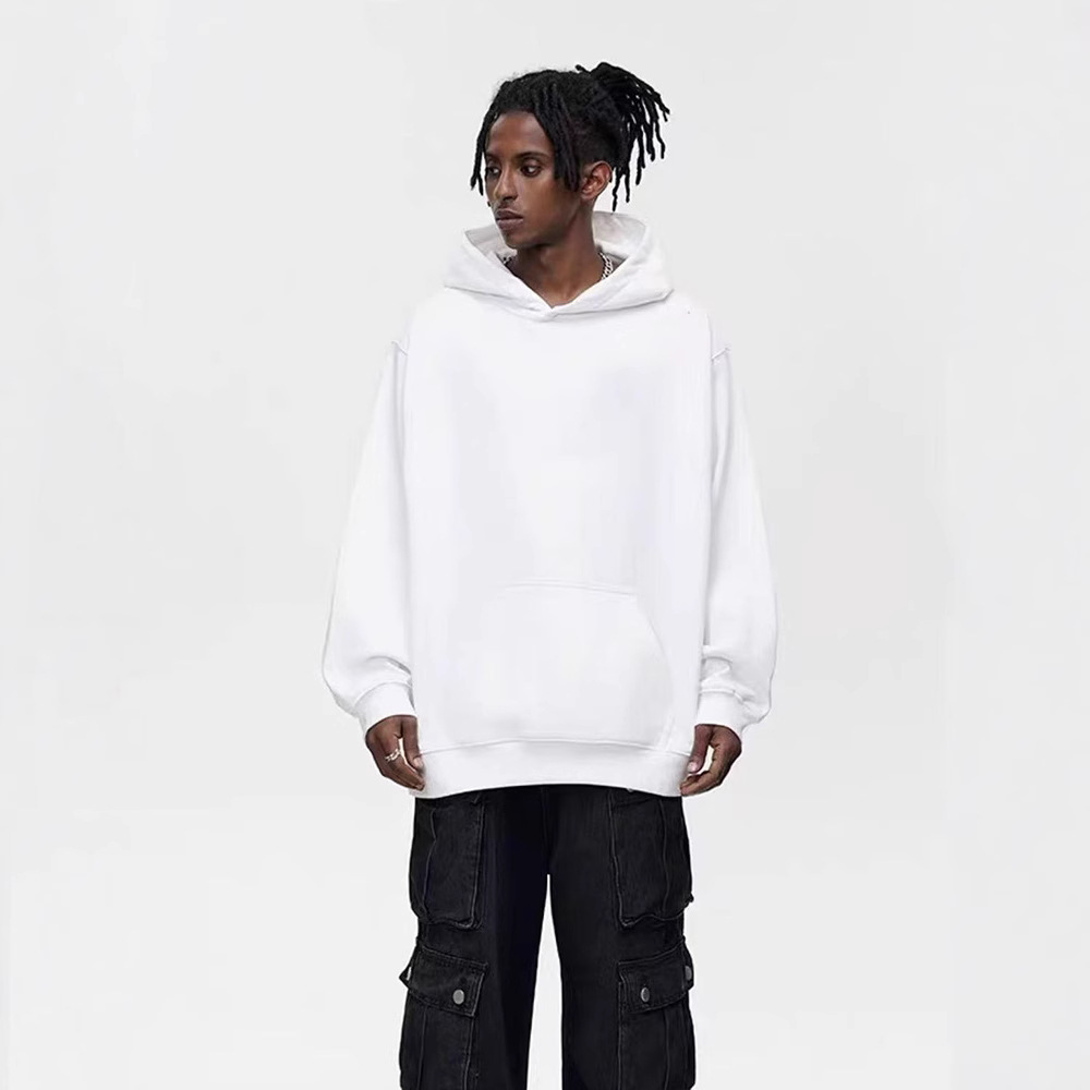 Marca de moda FOG otoño y invierno nuevo 380G gran bucle con sudadera encapuchada hombre pesado engrosado camiseta encapuchada suelta europea y americana