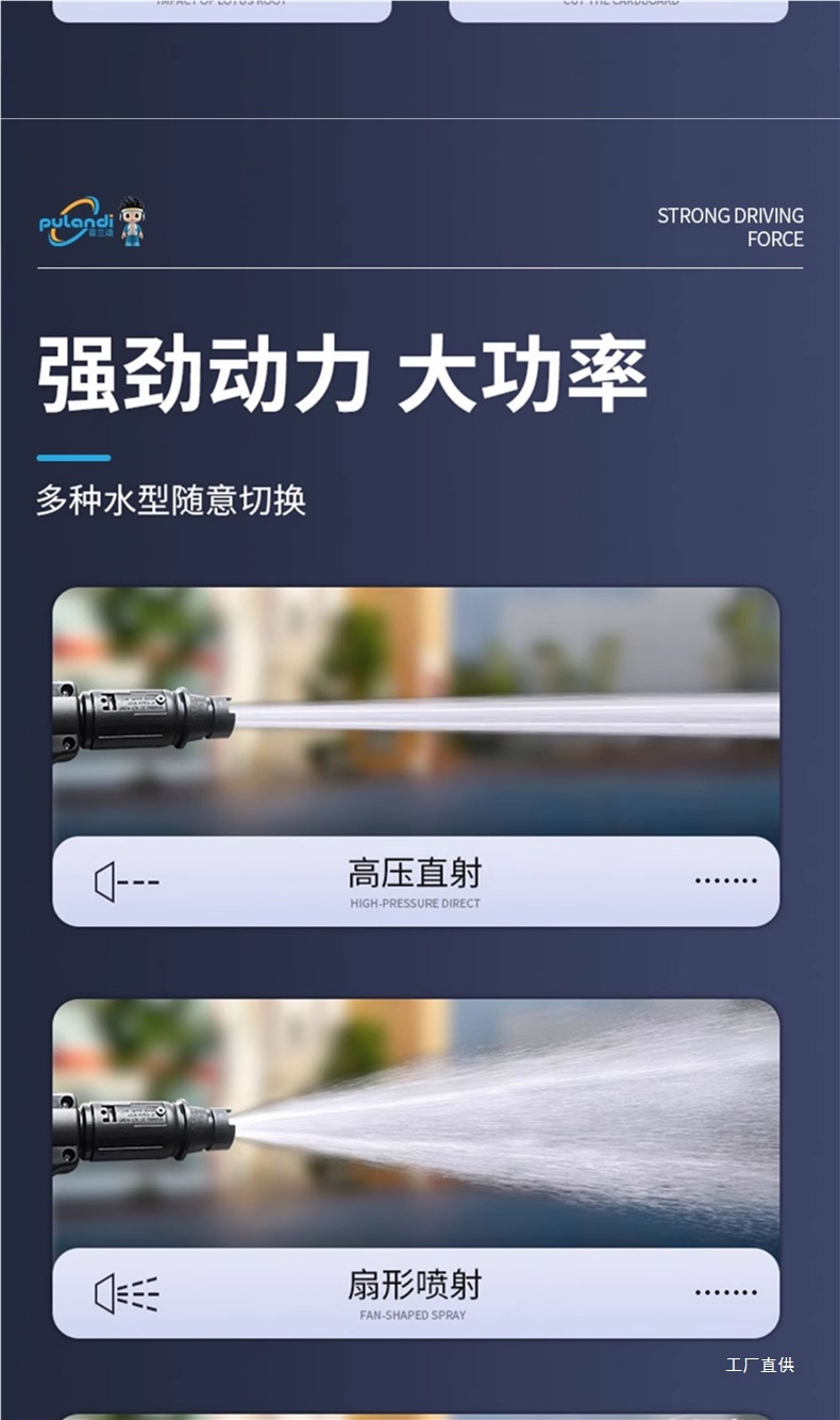 Car Washing Machine 220V Household High-Pressure Water Gun Powerful Floor Washing Water Pump New Booster Cleaning Machine Electric Brush Car Peihui