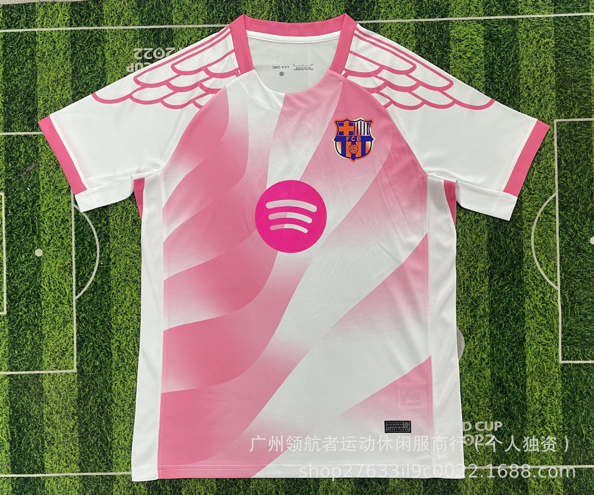 25-26 Fabricante especial de ropa de fútbol venta directa de una camiseta de malla camiseta de mangas cortas ropa de fútbol deportiva
