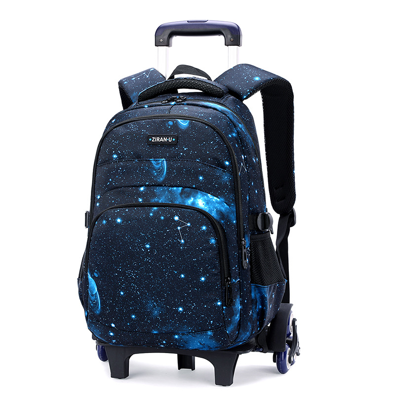 블랙 블루 스타 6 바퀴