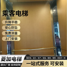轻奢风格办公楼商务楼电梯 商场宾馆酒店厂房会所乘客升降式电梯