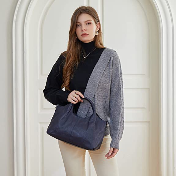 New Casual Large Capacity Net Celebrity Women's Bag Simple And Versatile Soft Leather Crossbody Shoulder Handbag (recommended)_voghion.com