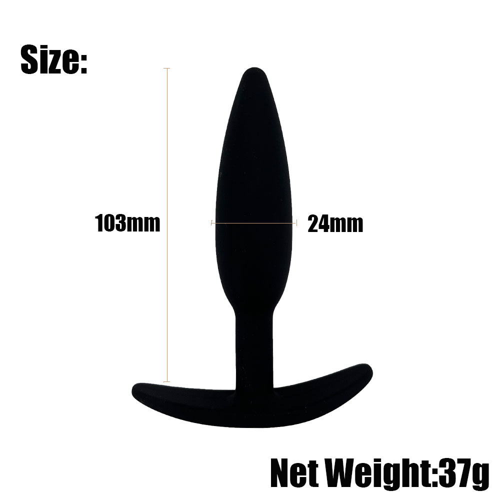 Ausgehen, tragbarer Silikongeist männlich weiblich kleine Größe, Analerweiterung für Einsteiger, Vorraum, Buttplug, Erwachsene_voghion.com