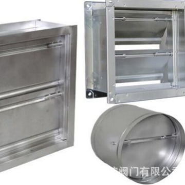 D341W  矩形通风止回阀 适用矿山、电力、轻工 等行业的通风管路