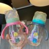 Children's hermetic feeding bottle for baby, fall protection