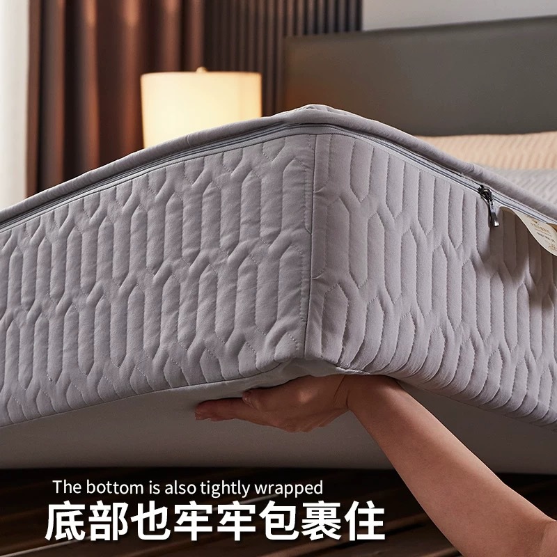 Category a Maternal and Infant Grade Six-Sided All-Inclusive Fitted Sheet New Zipper Simmons Mattress Protector Bed Cover Waterproof Anti-Slip Cotton