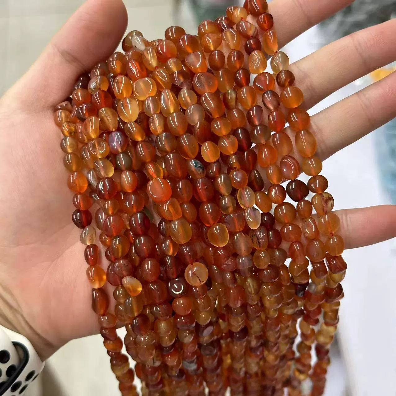 Органический натуральный самородок, бусины, аксессуары, 6×8 мм, оптом