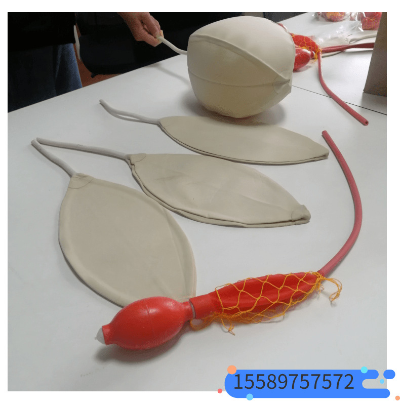 一球四胆矿山救护采气样工具 取气样球胆组