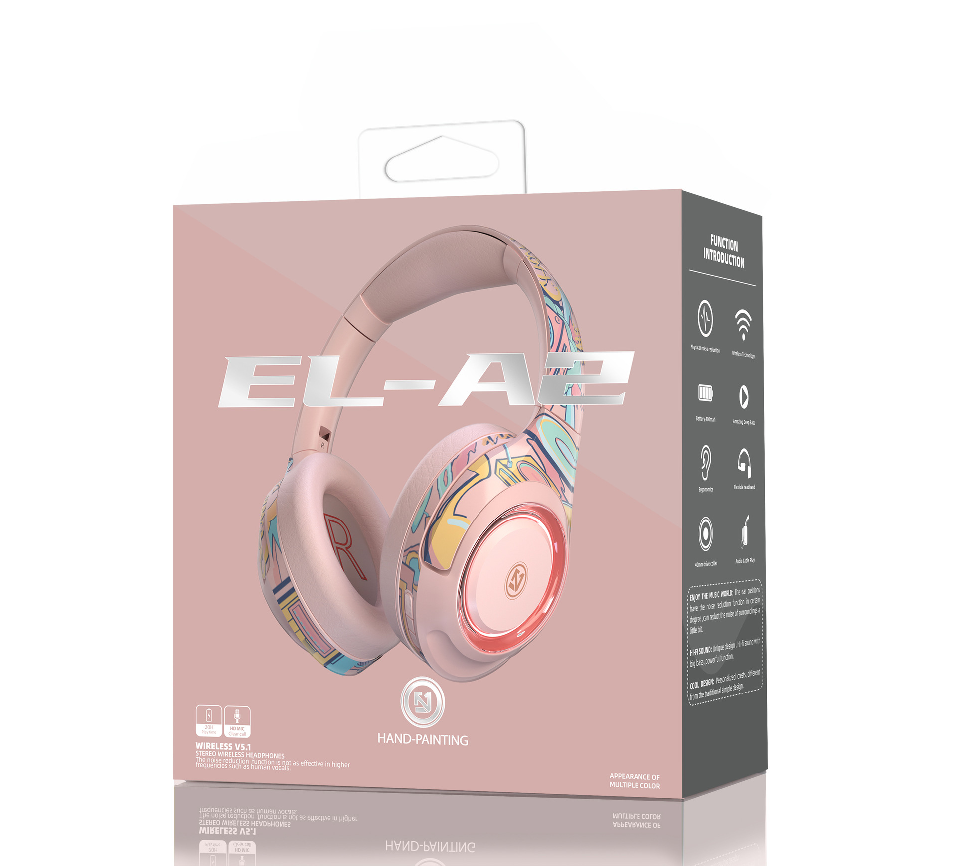 LULE Kabelloses Bluetooth-Kopfhörer Over-Ear Kabelgebundenes Gaming-Headset für Computer E-Sport-Kopfhörer Wasserdicht Sport Amazon Hot Model