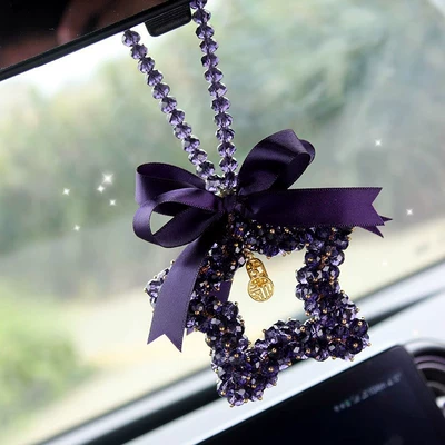 Car hanging — car star crystal pendant for