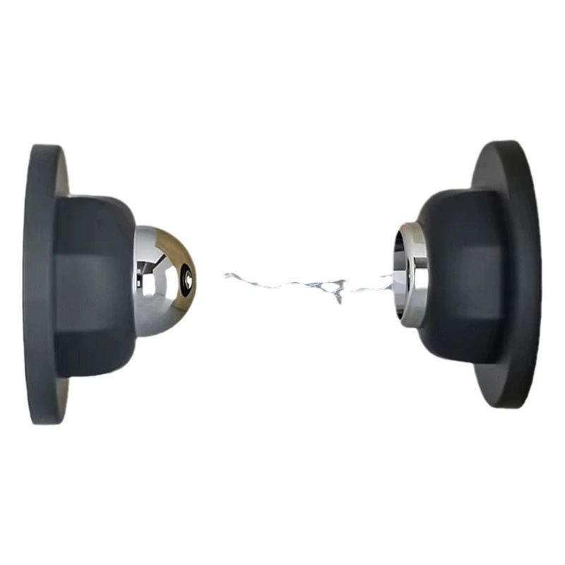 Короткий дверной стопор без перфорации Бытовой Сильный магнитный зажим для офисной двери Магнитный силиконовый стопор для защиты от столкновений для задней двери