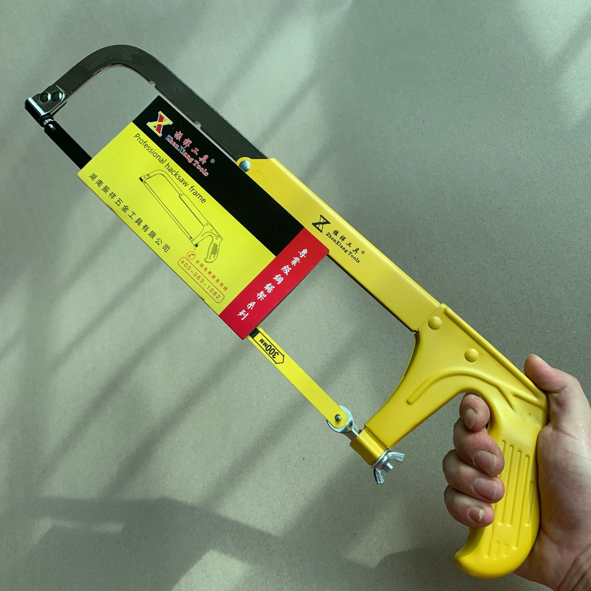 现货批发多功能手工锯铝合金可调节方管锯铁锯木包塑锯弓钢锯架