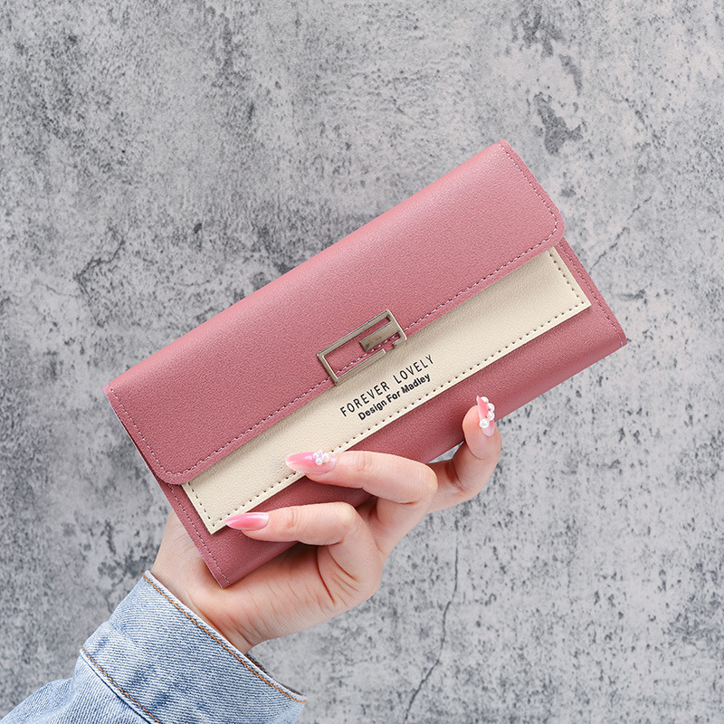 Long Wallet for Women 2021 New Model 70% off Clutch Bag Multifunctional Pu Leather Wallet Coin Purse Fashionable and Versatile